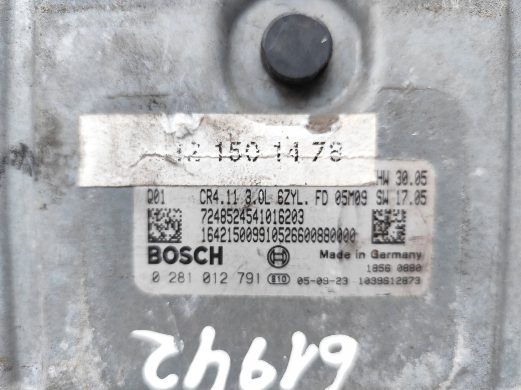 Mercedes-benz m-class блок керування / модуль ecu ml 320 cdi 4-matic дизель 2006 Зі Шроту