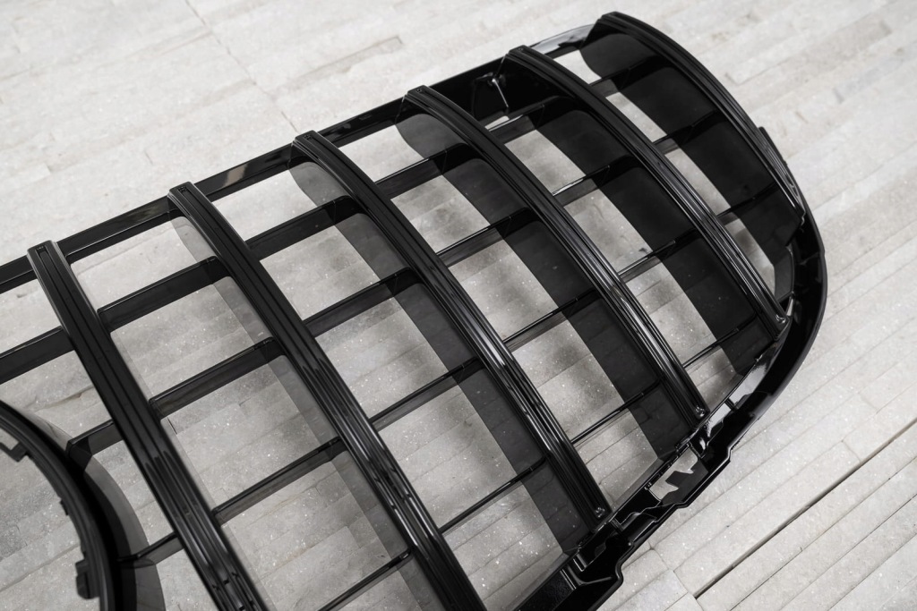 фото №12, Mercedes glc x253 2015-2019 решётка радиатора gt panamericana