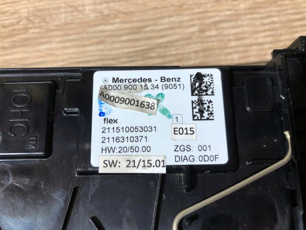 фото №8, 0009001534 mercedes s klasa w223 лампа стельовий