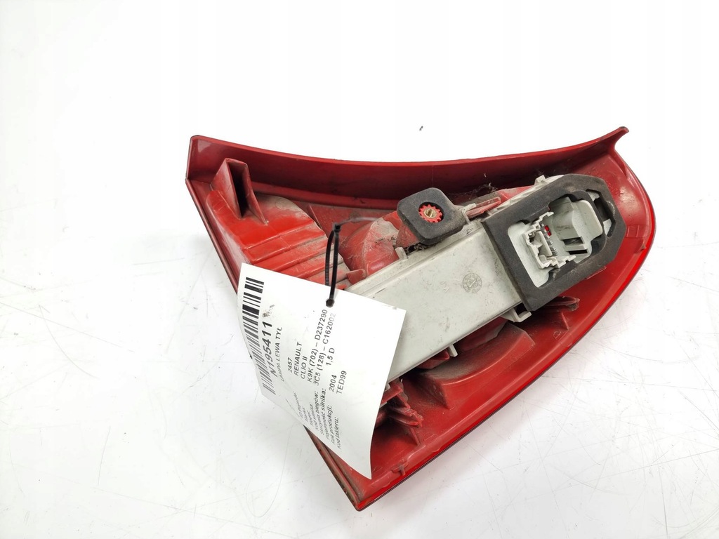 фото №3, Лампа левая задняя 8200071413 renault clio ii