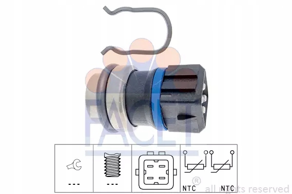 фото №2, Facet датчик температури води 7.3146