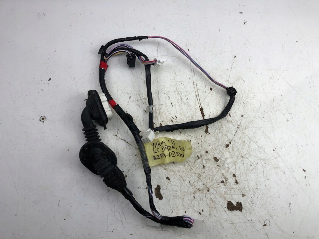 фото №5, Toyota yaris iii джгут двері лівий задня 4 el скло