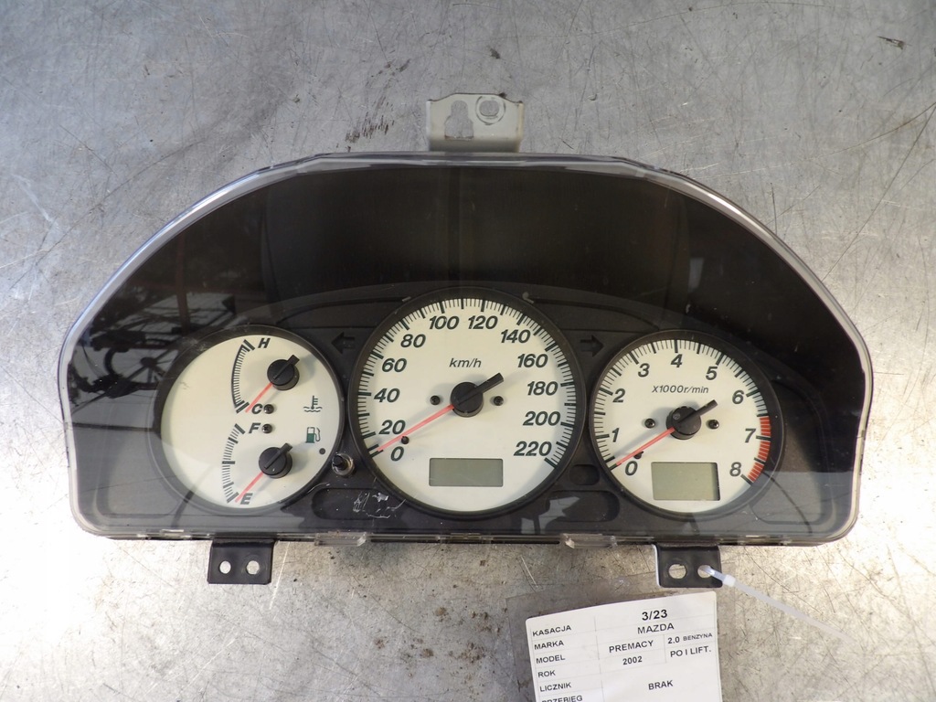 фото №1, Приборы, приборы mazda premacy fl cb84a