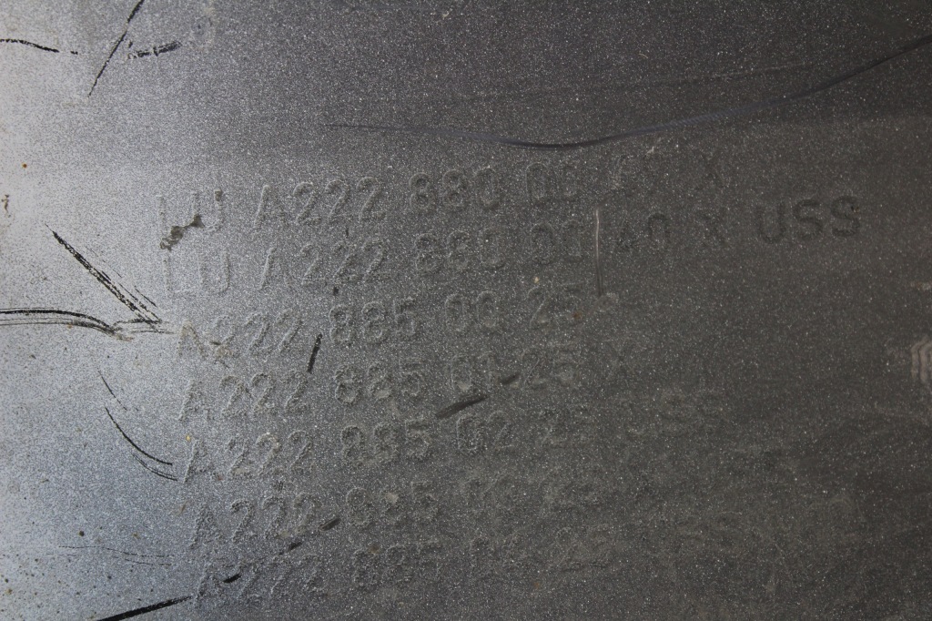 Бампер задний  задний mercedes s-klasa 222 w222 полный bdb a2228800049 + диффузор Киев