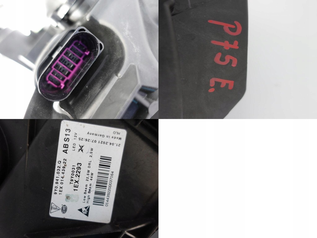 фото №12, Porsche cayenne iii 9y0 18- лампа full led права