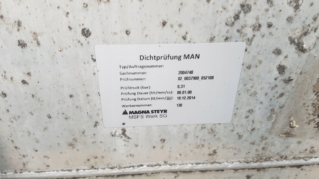 Бак топлива kompletny man tgx tgs euro 6 mega low крышка 135x70x59 Недорого