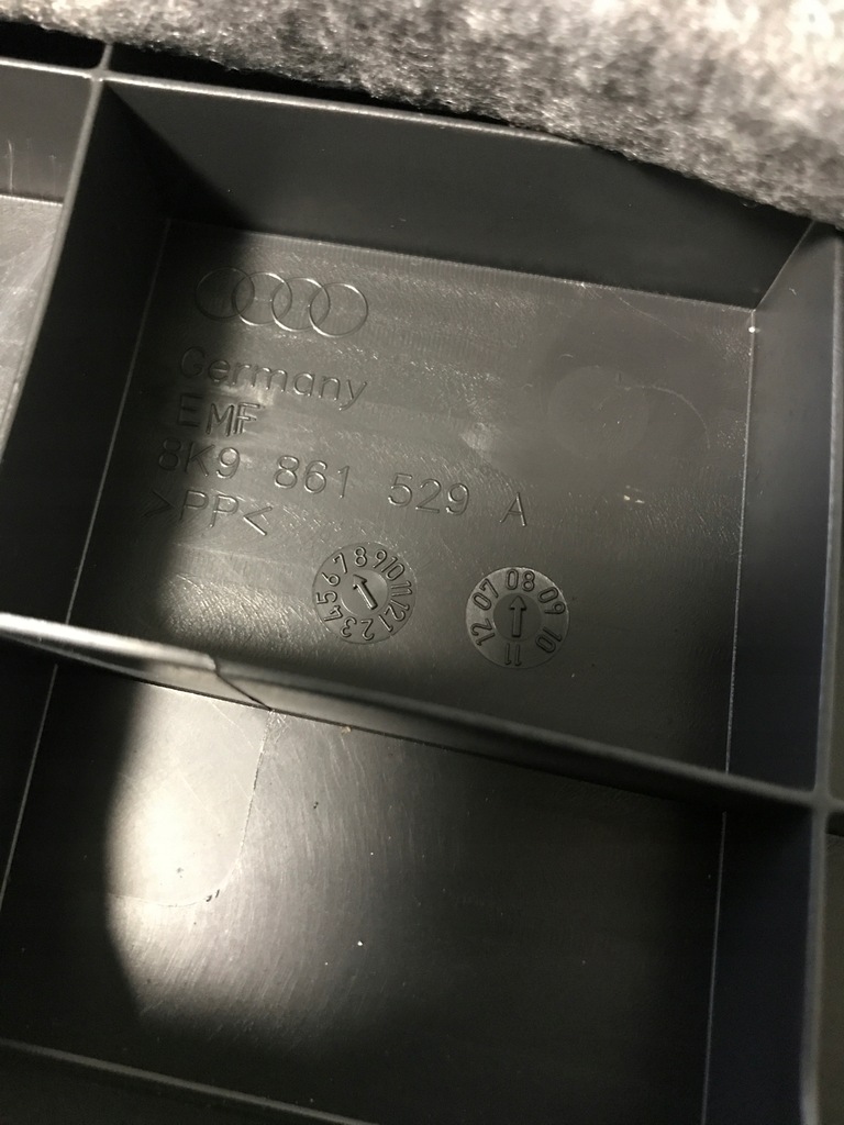 фото №5, Підлога багажника audi a4 b8 8k9861529a