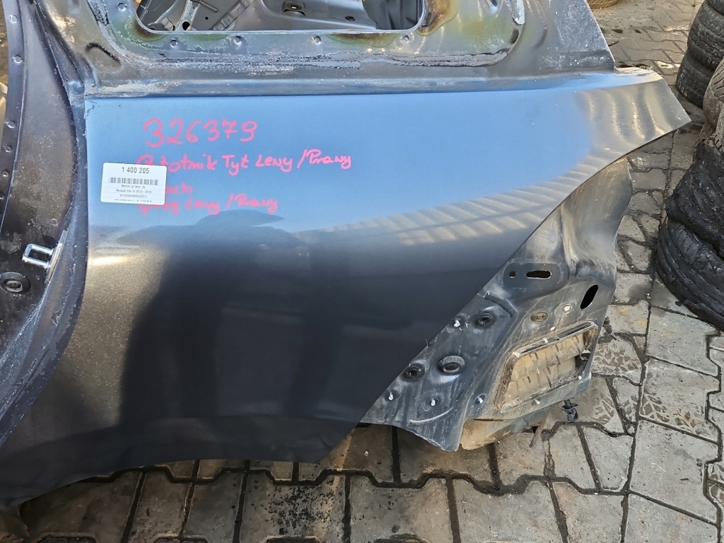 Крыло  задняя левое  renault clio iv 12-19 четверть tekpn универсал Доставка