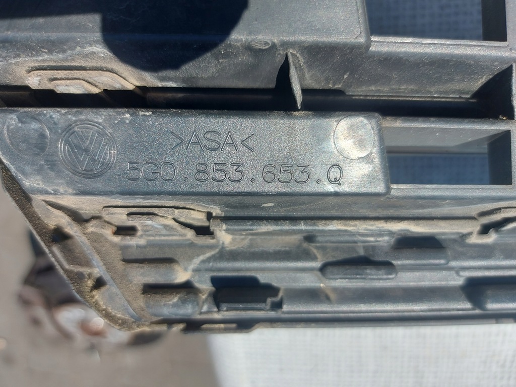 фото №5, Vw golf vii lift решітка радіатора решітка радіатора pod радар оригінальний 5g0853653q
