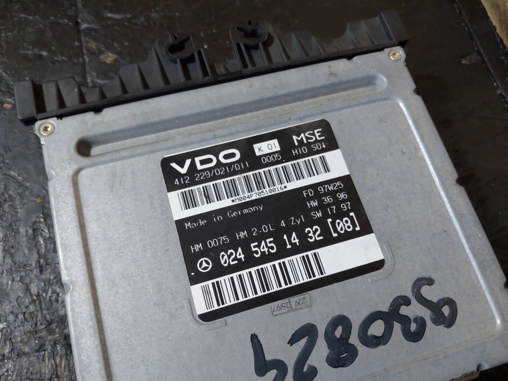 фото №7, Блок керування двигуна / модуль ecu mercedes-benz e w210 2.0 0245451432
