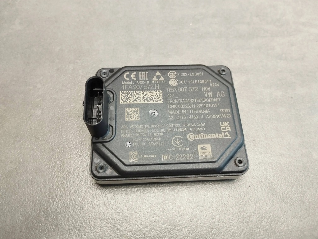 фото №1, Audi q4 e-tron датчик радар 1ea907572h