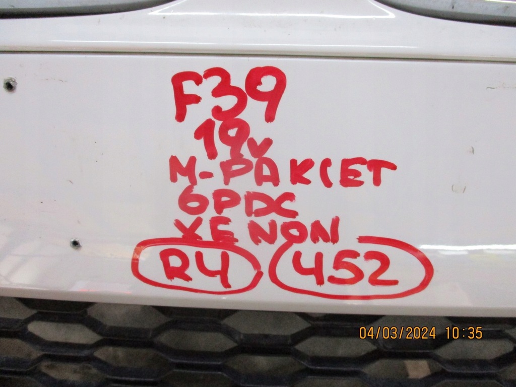 фото №12, Бампер bmw x2 f39 m набір 6 pdc ксенон перед передній