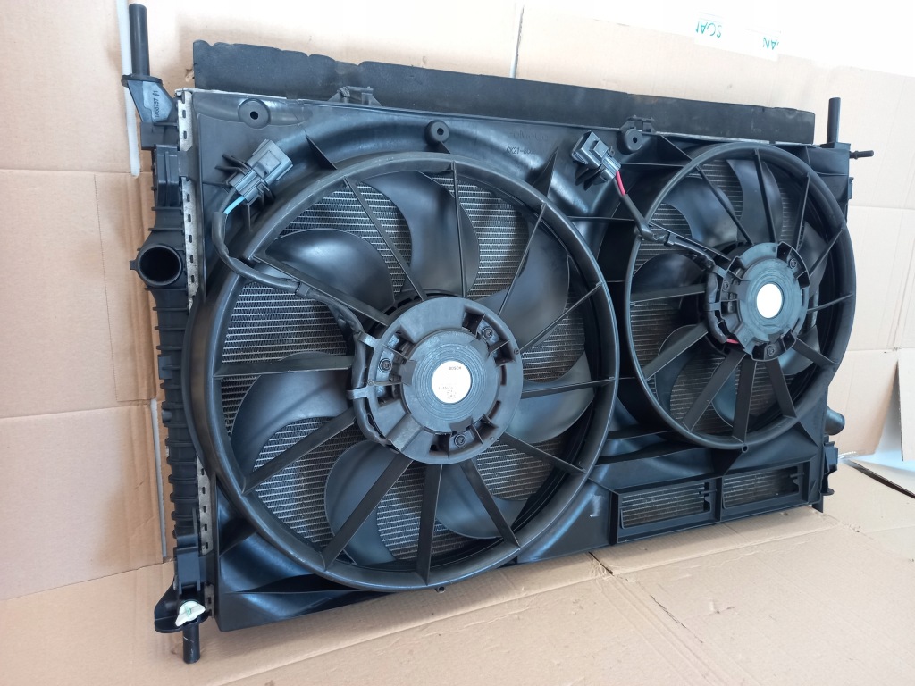 Комплект радіатор вентилятори ford transit custom 2.0 tdci автоматична коробка передач 2015- в Україні