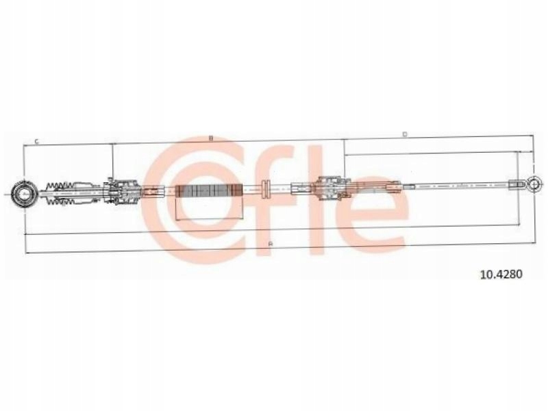 фото №2, Трос перемикання передач mini mini r52 r50 r53