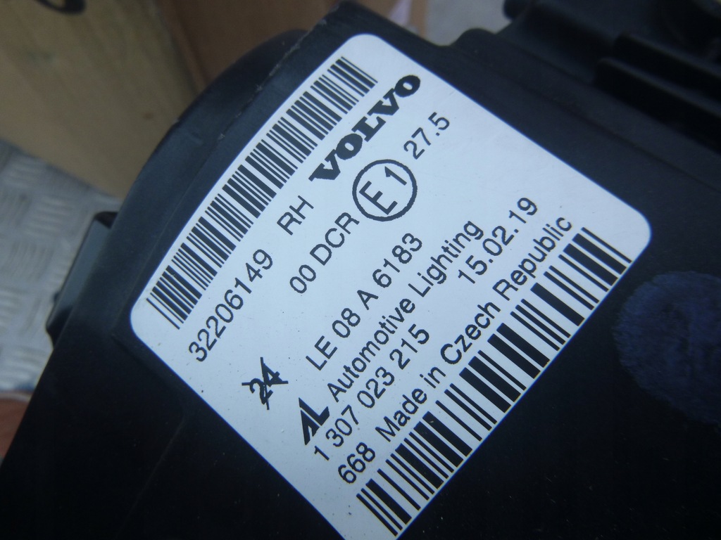 фото №7, Лампа перед права volvo c70 ii lift 2009-2013 ксенон