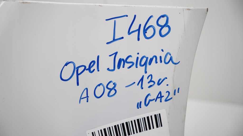 Бампер перед передний opel insignia a 08-13r gaz pdc с Разборки