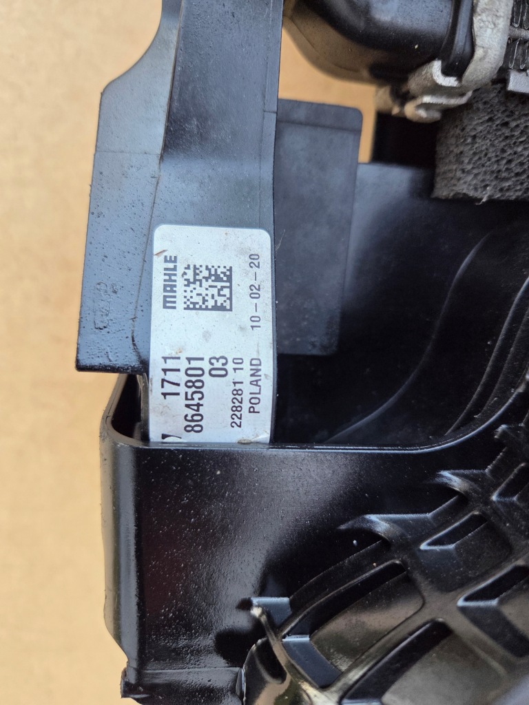 Комплект радіатор вентилятор bmw 1 f40 m135i 2 f44 m235i x2 f39 m35ix Оригінал