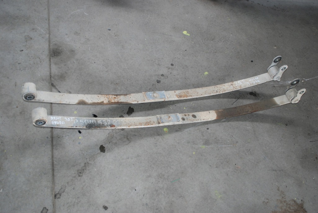 фото №1, Рессора renault mascot перед рессоры балка 5010537272