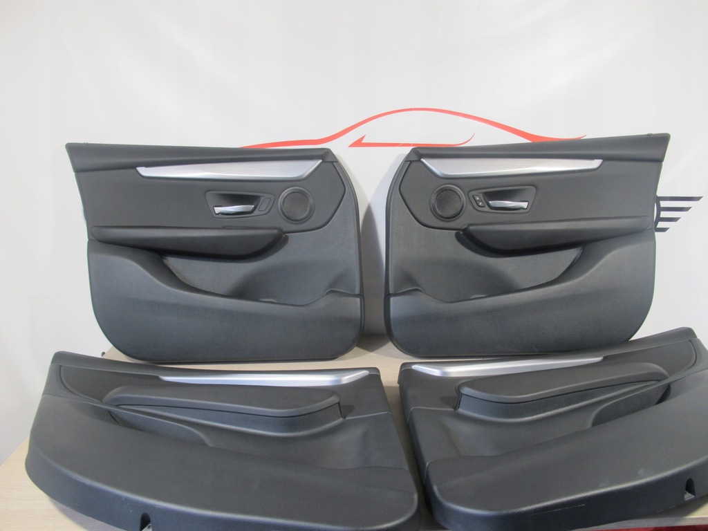 фото №1, Обшивки двері bmw f46 шкіра led