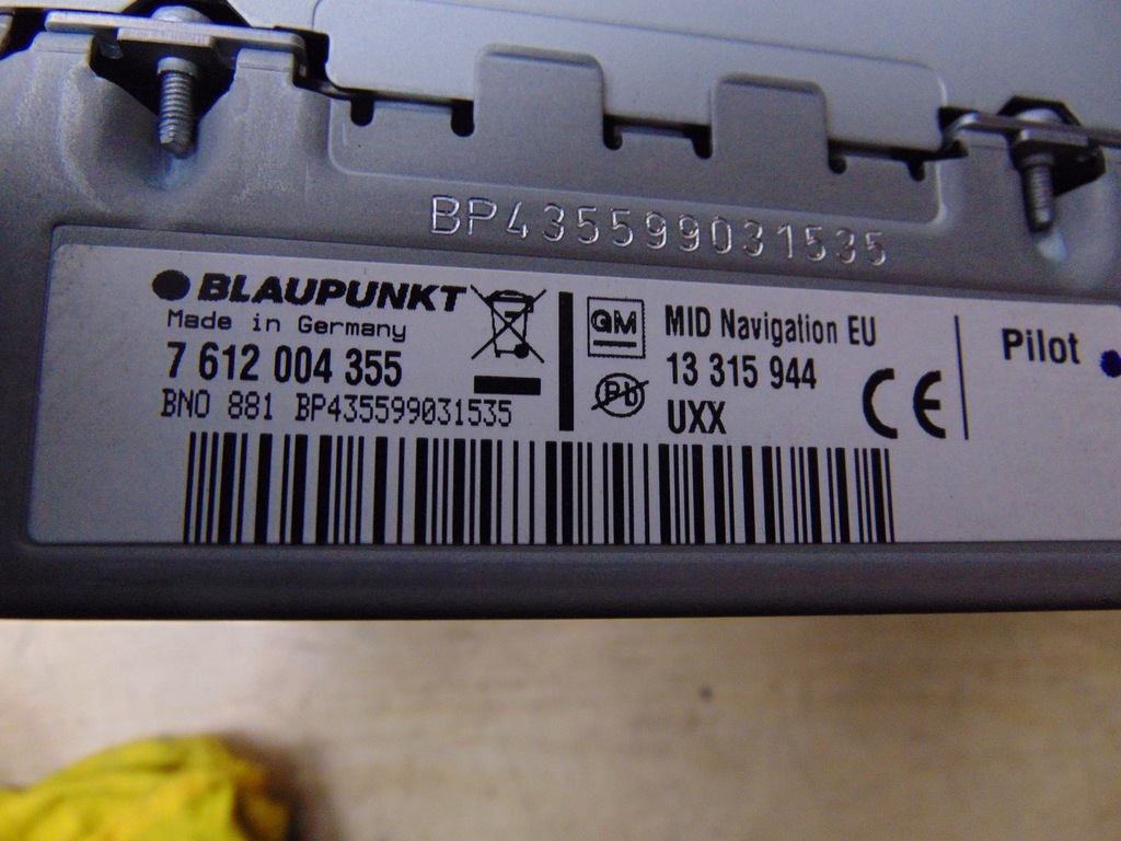 фото №13, Радіо заводський opel insignia a 13315944