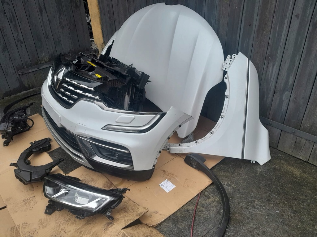 фото №8, Бампер капот перед kompletny renault koleos ii lift 1.7dci teqxd