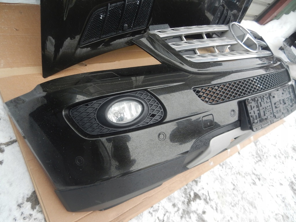 фото №11, Kompletny перед капот лампи бампер крила mercedes ml w164 3.0cdi c474