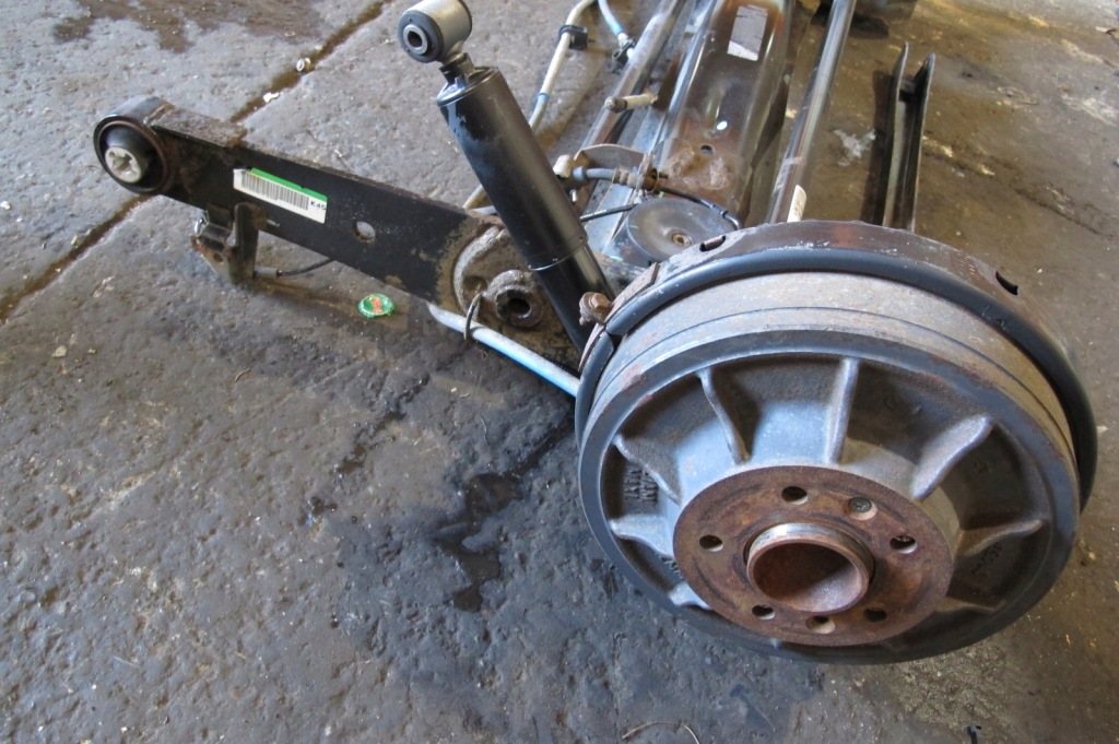 фото №7, Jumpy scudo expert 2 ii oś ось балка подвеска задняя 2007/06-2016/03