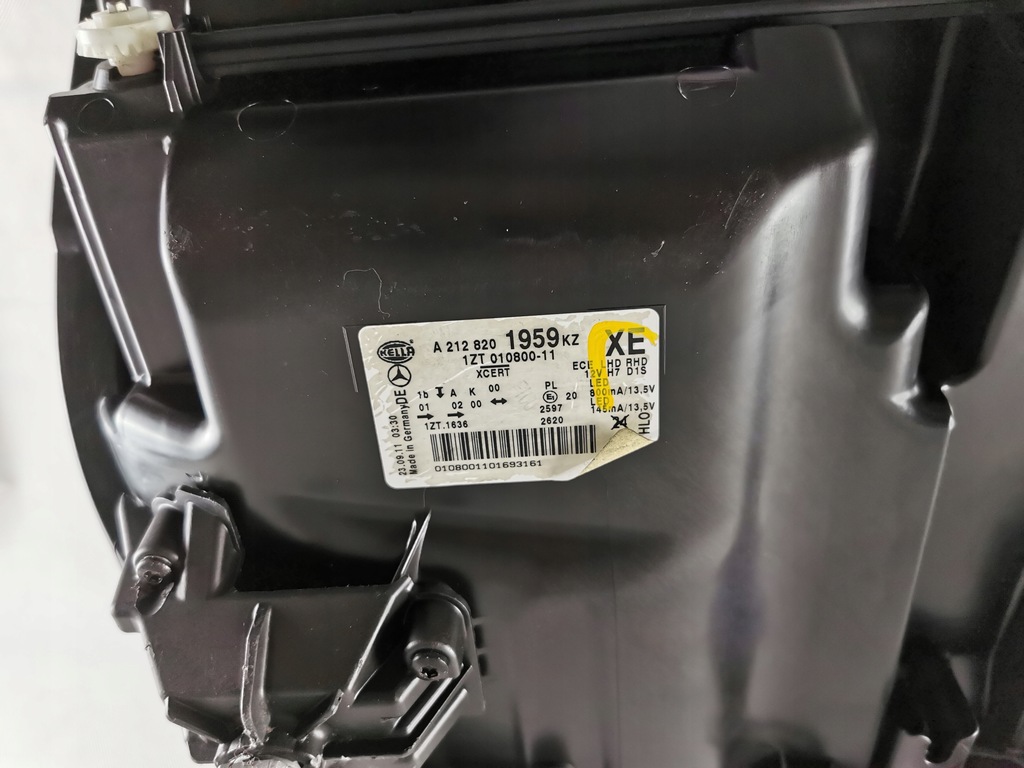 фото №10, Mercedes e klasa 212 ксенон лівий правий фара лампа w212