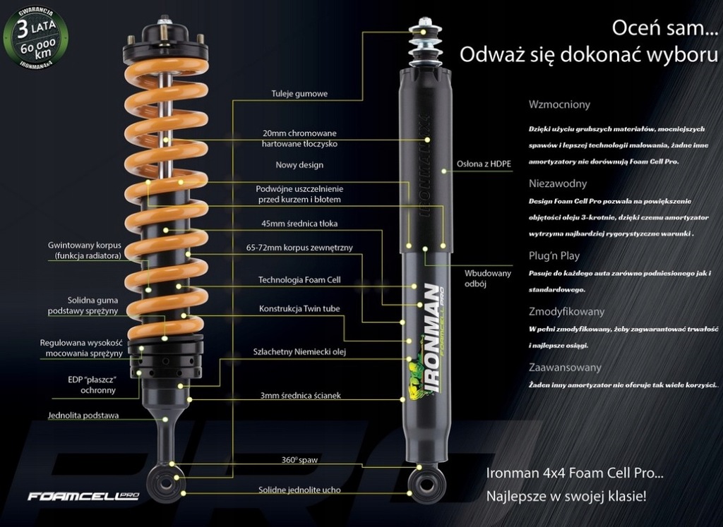 фото №11, Амортизатор задній lift 2 cale d-max l200 lc 40 45