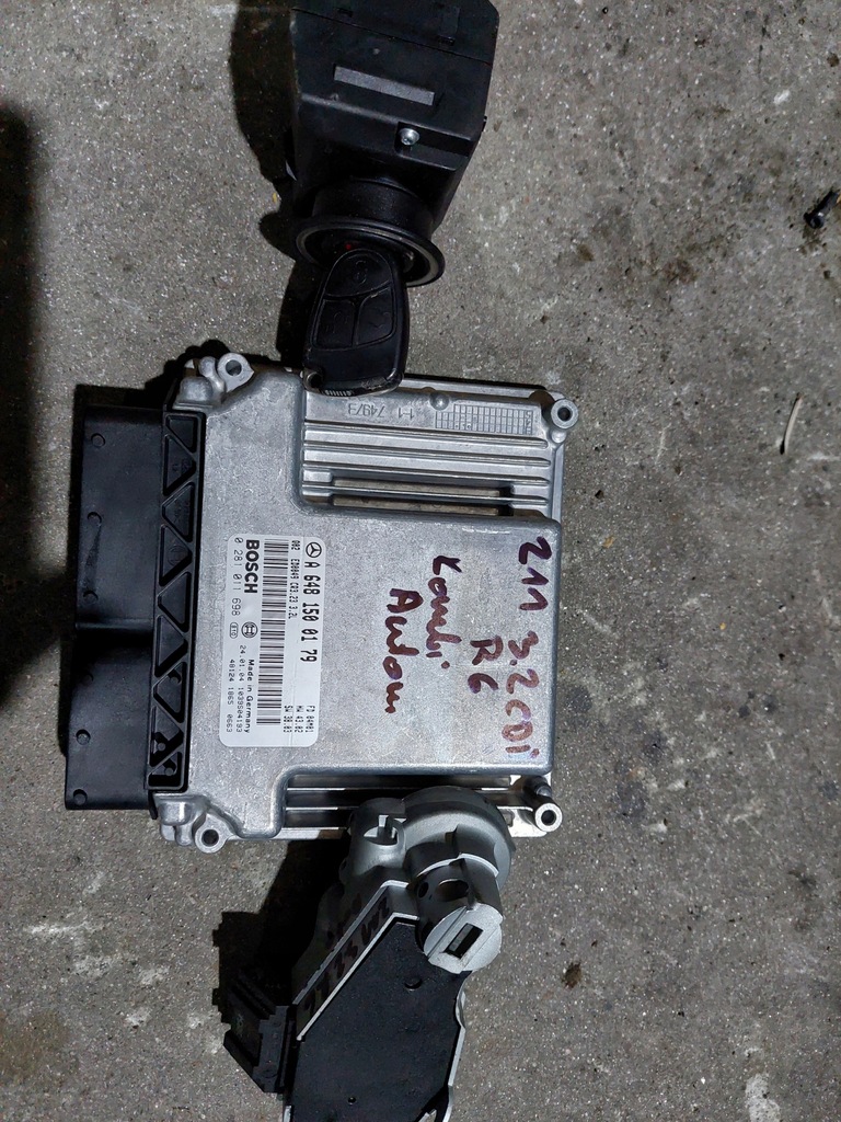 фото №9, Набор стартовый замок зажигания do mercedesa w 211 3.2