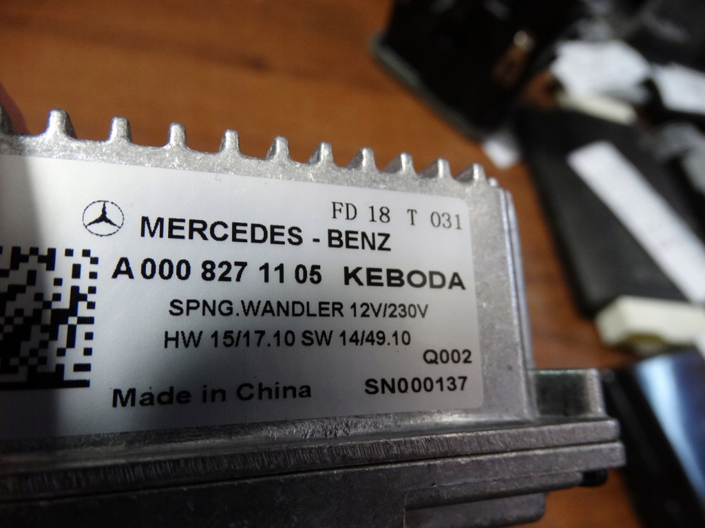 фото №3, Idealny конвертер напруги mercedes 1