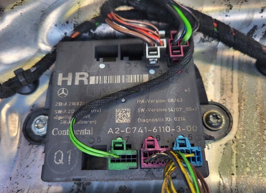 фото №14, Дверь правый задняя mercedes w212 e-klasa lift sedan