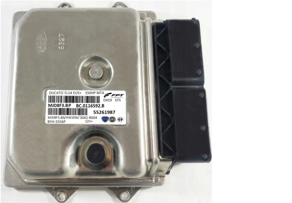 Купити Бортовий комп'ютер fiat ducato 2.3 55261987 mjd8f3.bs програмування