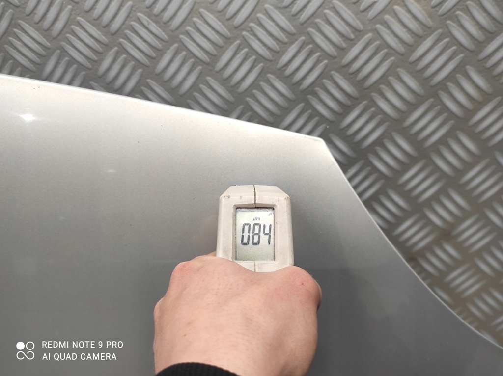 фото №11, Капот крышка двигателя серебристая renault kangoo ii