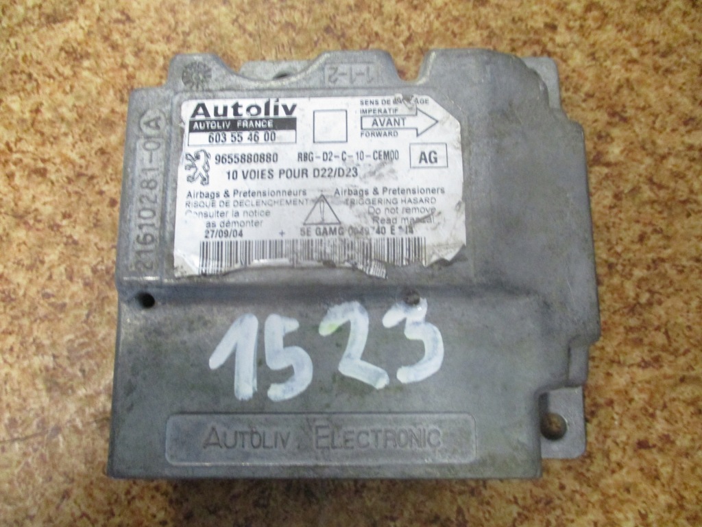 фото №1, Модуль датчик air bag peugeot 407 9655880880