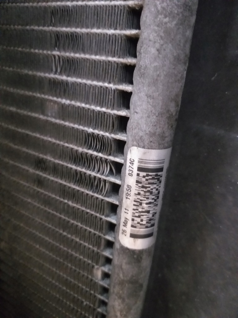 фото №5, Ford fiesta mk7 1.4 tdci pas перед передній комплект радіатор