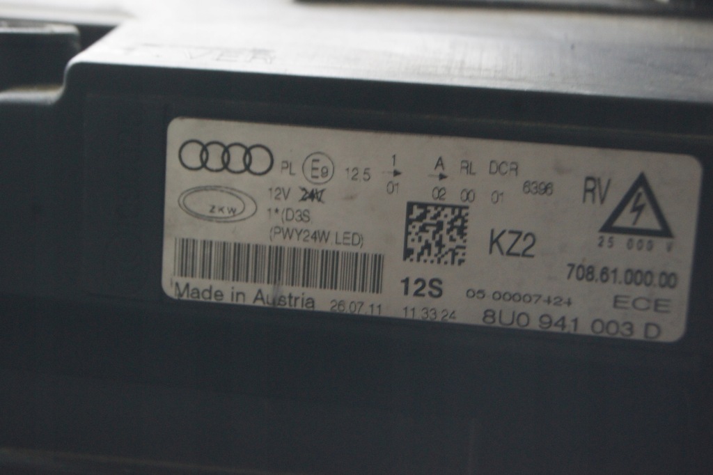 фото №9, Gd audi q3 8u капот лампи крила bi ксенон lz9y