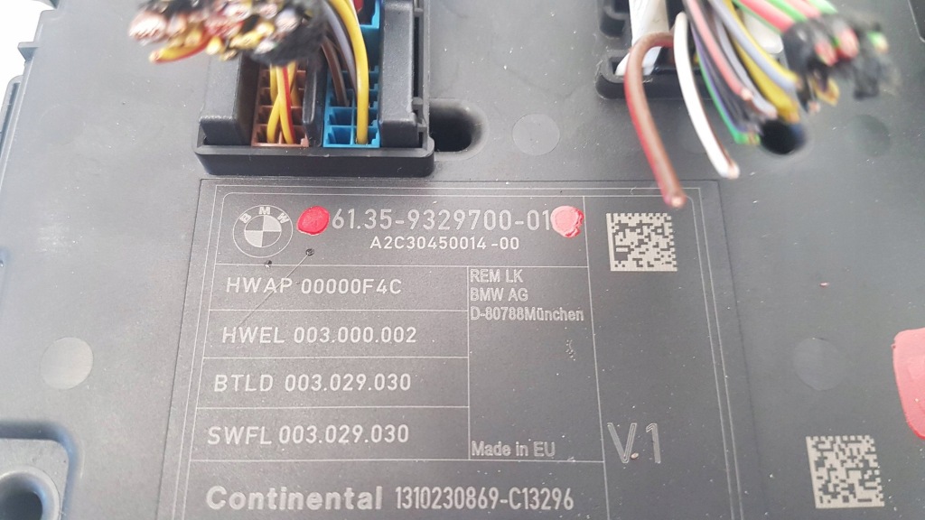 фото №6, Bmw 3 f30 f35 f31 2014 модуль блок керування комфорту 9329700