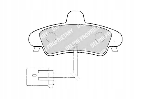 фото №1, Гальмівні колодки гальмівні ford cougar mondeo ii mondeo iii