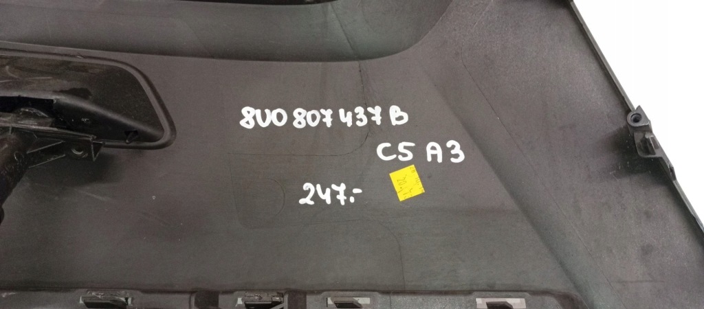 8u0807437b audi q3 i 11-16 бампер уголок левый передний перед с Разборки