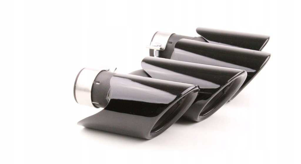 Наконечники вихлоп вихлоп гасник porsche macan 95b 2014-2017 чорний блиск Зі Шроту