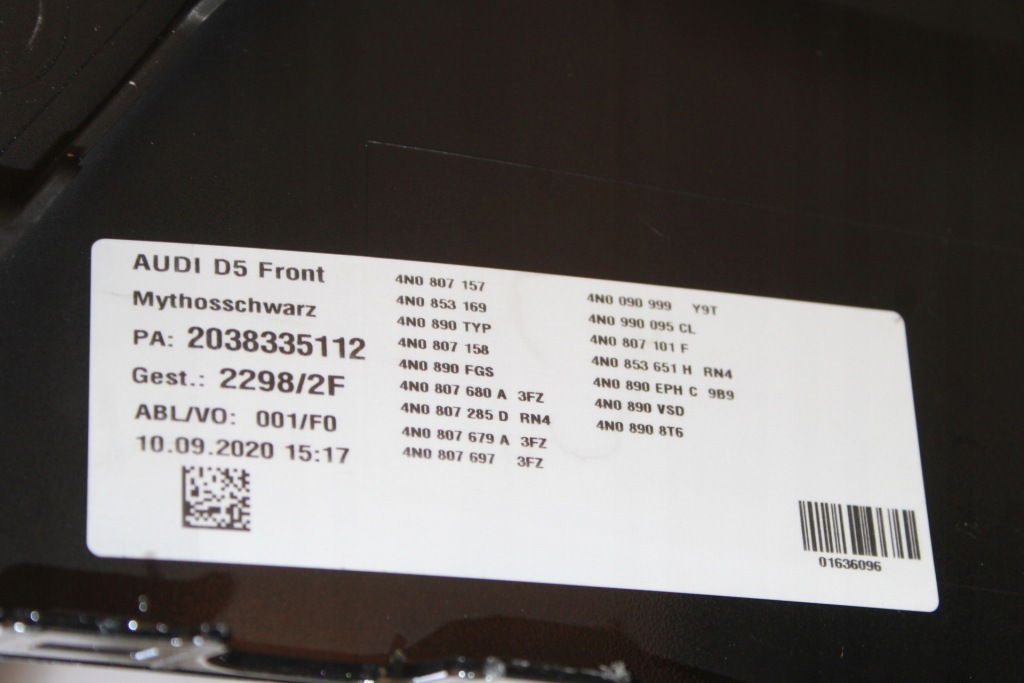 фото №12, Бампер перед передний audi a8 d5 4n ly9t 4x pdc