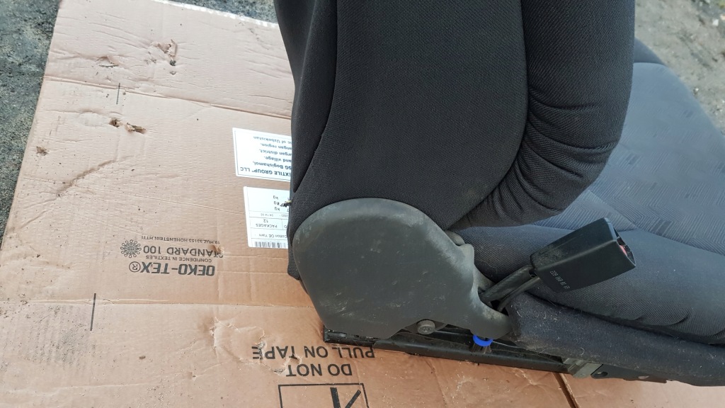 фото №10, Mercedes w220 сиденье левый перед массаж тканевый