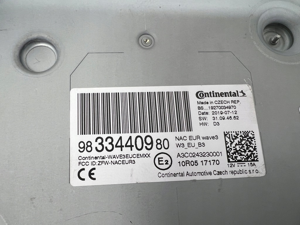 фото №5, Citroen c5 aircross 1.2 thp набор стартовый 9832103580