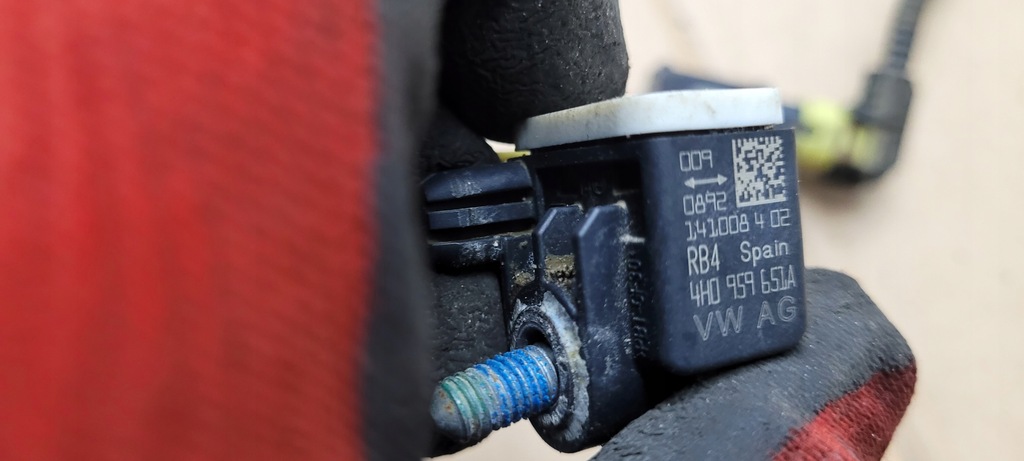 фото №9, A6 c7 4g s6 датчик ударный колодка 4h0959651a a7 4g s7