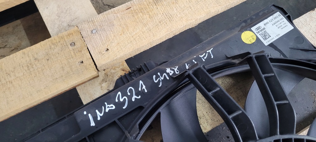 фото №9, S4 b8 lift a7 вентилятори радіатора 3.0 tfsi cgx 4h0121003n a6 c7 4g sq5 a7