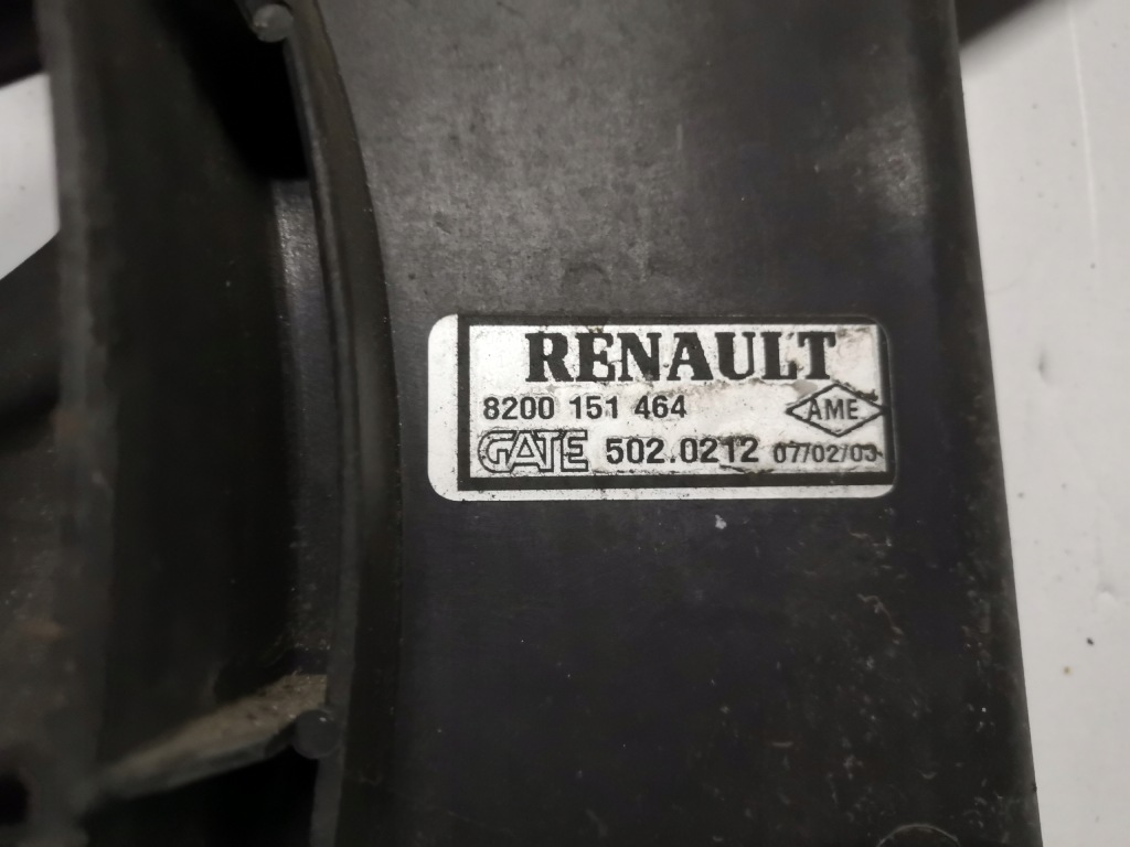 Радіатор води вентилятор європа renault megane 2 1.9dci 8200151464 Оригінал