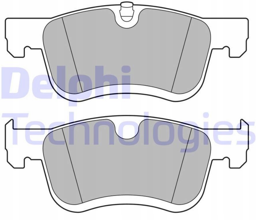фото №3, Delphi тормозные колодки тормозные перед toyota proace city peugeot rifter