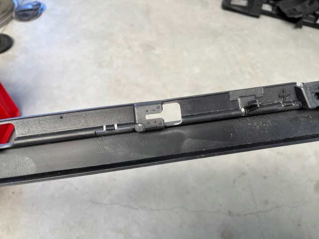 фото №7, Vw passat b8 молдинг дверь правый перед 3g0854940c