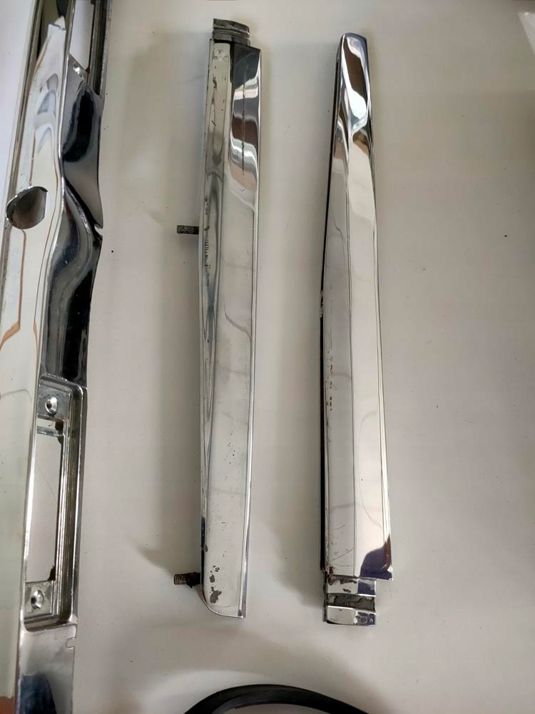 фото №8, Задній gryf хром 3 частини з прокладка mercedes 107